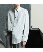 【メゾンスペシャル/MAISON SPECIAL】の【Italian Dead Stock Fabric】Prime-Over Regular Collar Shirt 人気、トレンドファッション・服の通販 founy(ファニー) ファッション Fashion レディースファッション WOMEN トップス・カットソー Tops/Tshirt シャツ/ブラウス Shirts/Blouses コレクション Collection 今季 This Season ショルダー Shoulder ドロップ Drop 定番 Standard パターン Pattern ポケット Pocket thumbnail GRY|ID: prp329100004135039 ipo3291000000028518545