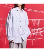 【メゾンスペシャル/MAISON SPECIAL】の【Italian Dead Stock Fabric】Prime-Over Regular Collar Shirt 人気、トレンドファッション・服の通販 founy(ファニー) ファッション Fashion レディースファッション WOMEN トップス・カットソー Tops/Tshirt シャツ/ブラウス Shirts/Blouses コレクション Collection 今季 This Season ショルダー Shoulder ドロップ Drop 定番 Standard パターン Pattern ポケット Pocket thumbnail S.BLU|ID: prp329100004135039 ipo3291000000028518548