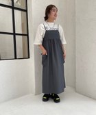 【ローリーズファーム/LOWRYS FARM】のポケツキキャミワンピース 人気、トレンドファッション・服の通販 founy(ファニー) ファッション Fashion レディースファッション WOMEN ワンピース Dress キャミワンピース No Sleeve Dresses インナー Inner キャミワンピース Cami Dress シアー Sheer ミリタリー Military ラップ Wrap thumbnail チャコールグレー18|ID: prp329100004135164 ipo3291000000028388406