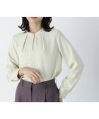 【ナチュラル ビューティー ベーシック/NATURAL BEAUTY BASIC】のバイカラーラインタックブラウス 24AW 人気、トレンドファッション・服の通販 founy(ファニー) ファッション Fashion レディースファッション WOMEN トップス・カットソー Tops/Tshirt シャツ/ブラウス Shirts/Blouses 2024年 2024 2024-2025秋冬・A/W Aw/Autumn/Winter/Fw/Fall/2024-2025 A/W・秋冬 Aw・Autumn/Winter・Fw・Fall-Winter おすすめ Recommend イエロー Yellow ジャケット Jacket セットアップ Set Up フロント Front thumbnail ライムイエロー|ID: prp329100004135171 ipo3291000000028904085