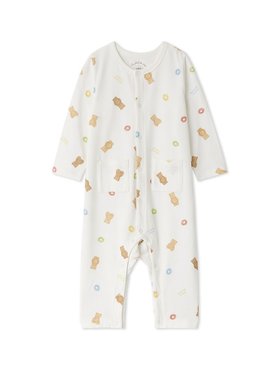 【ジェラート ピケ/gelato pique / KIDS】の【BABY】シリアルベア柄ロンパース 人気、トレンドファッション・服の通販 founy(ファニー) ファッション Fashion キッズファッション KIDS おすすめ Recommend カラフル Colorful カーディガン Cardigan ギフト プレゼント Gift Present ドット Dot フロント Front プリント Print ポケット Pocket ポンチョ Poncho モチーフ Motif ロンパース Rompers |ID:prp329100004135237