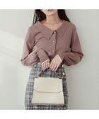 【ナチュラルクチュール/natural couture】の【WEB限定】osono衿付きキレイめニット 人気、トレンドファッション・服の通販 founy(ファニー) ファッション Fashion レディースファッション WOMEN トップス・カットソー Tops/Tshirt ニット Knit Tops 2024年 2024 2024-2025秋冬・A/W Aw/Autumn/Winter/Fw/Fall/2024-2025 コンパクト Compact スカラップ Scalloped デニム Denim トレンド Trend パール Pearl ビジネス 仕事 通勤 Business 定番 Standard thumbnail モカ|ID: prp329100004135275 ipo3291000000028947057