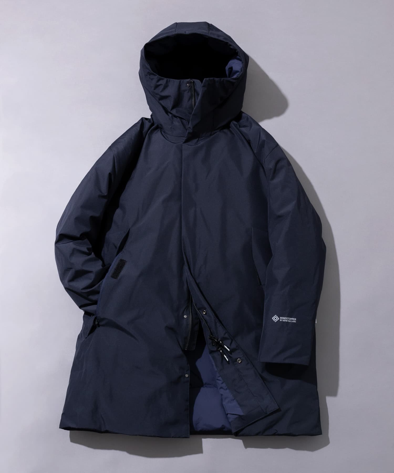 【アーバンリサーチ ロッソ/URBAN RESEARCH ROSSO / MEN】の『別注』+phenix WINDSTOPPER by GORE-TEX LABS ダウンコート 人気、トレンドファッション・服の通販 founy(ファニー) 　ファッション　Fashion　メンズファッション　MEN　キルティング　Quilting　軽量　Lightweight　シンプル　Simple　スタイリッシュ　Stylish　スーツ　Suit　ダウン　Down　ドット　Dot　ファブリック　Fabric　フラップ　Flap　フロント　Front　ポケット　Pocket　別注　Special Order　ミドル　Middle　冬　Winter　今冬　This Winter　おすすめ　Recommend　ビジネス 仕事 通勤　Business　 other-1|ID: prp329100004135375 ipo3291000000029374021