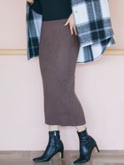 【コカ/COCA】のニットスカート 人気、トレンドファッション・服の通販 founy(ファニー) ファッション Fashion レディースファッション WOMEN スカート Skirt おすすめ Recommend カットソー Cut And Sew フィット Fit ポケット Pocket リブニット Rib Knit 定番 Standard thumbnail Grage|ID: prp329100004135426 ipo3291000000028613315