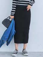 【コカ/COCA】のニットスカート 人気、トレンドファッション・服の通販 founy(ファニー) ファッション Fashion レディースファッション WOMEN スカート Skirt おすすめ Recommend カットソー Cut And Sew フィット Fit ポケット Pocket リブニット Rib Knit 定番 Standard thumbnail Black|ID: prp329100004135426 ipo3291000000028613316