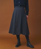 【ビショップ/Bshop】のツイル スリットプリーツスカート WOMEN 人気、トレンドファッション・服の通販 founy(ファニー) ファッション Fashion レディースファッション WOMEN スカート Skirt プリーツスカート Pleated Skirts チェック Check ツイル Twill フレア Flare プリーツ Pleats ポケット Pocket ミドル Middle ミモレ Mimore thumbnail BLACK|ID: prp329100004135438 ipo3291000000028494143