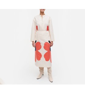 【マリメッコ/marimekko】のKaksi Heijastus Unikko スカート 人気、トレンドファッション・服の通販 founy(ファニー) ファッション Fashion レディースファッション WOMEN スカート Skirt スリット Slit プリント Print ポケット Pocket |ID:prp329100004135469