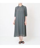 【その他のブランド/Other】の【接触冷感・ドライタッチ】ギャザーデザインワンピース カーキ|ID: prp329100004135499 ipo3291000000028304892