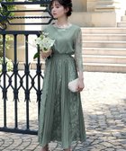 【ガール/GIRL】のレース シフォンプリーツロングフレア 結婚式 ワンピース パーティードレス 人気、トレンドファッション・服の通販 founy(ファニー) ファッション Fashion レディースファッション WOMEN ワンピース Dress ドレス Party Dresses エレガント 上品 Elegant シフォン Chiffon スピンドル Spindle スリーブ Sleeve ドレス Dress フレア Flare プリーツ Pleats ミックス Mix レース Race ロング Long 再入荷 Restock/Back In Stock/Re Arrival おすすめ Recommend 結婚式 Wedding Ceremony 披露宴 Wedding Reception 二次会 Wedding Party thumbnail MINT|ID: prp329100004135539 ipo3291000000028585451