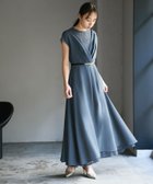 【ガール/GIRL】のパールベルト付きカシュクール風レース切替ロングフレア 結婚式パーティードレス BL|ID: prp329100004135545 ipo3291000000028585571