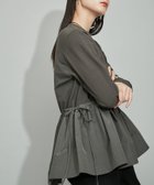 【アダム エ ロペ/ADAM ET ROPE'】の【WEB限定・洗える】ギャザーペプラムカットソー 人気、トレンドファッション・服の通販 founy(ファニー) ファッション Fashion レディースファッション WOMEN トップス・カットソー Tops/Tshirt カットソー Cut and Sewn 洗える Washable ギャザー Gather コンパクト Compact コンビ Combination タイプライター Typewriter ダウン Down デニム Denim ネックレス Necklace フィット Fit フェミニン Feminine ペプラム Peplum ボトム Bottom ポケット Pocket ロング Long A/W・秋冬 Aw・Autumn/Winter・Fw・Fall-Winter おすすめ Recommend エレガント 上品 Elegant 2025年 2025 thumbnail チャコール(06)|ID: prp329100004136635 ipo3291000000028889078