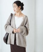 【フリークスストア/FREAK'S STORE】の深 Vネック シャギー ニット 2way カーディガン【限定展開】 24AW ベージュ|ID: prp329100004136713 ipo3291000000028589528