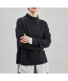 【ロペ/ROPE'】の【高評価】カシミヤブレンド ビルドネックニット 人気、トレンドファッション・服の通販 founy(ファニー) ファッション Fashion レディースファッション WOMEN トップス・カットソー Tops/Tshirt ニット Knit Tops インナー Inner カシミア Cashmere カシミヤ Cashmere シンプル Simple スリーブ Sleeve トレンド Trend 定番 Standard 人気 Popularity ハイネック High Neck パープル Purple フォルム Form ボトム Bottom ポケット Pocket ラベンダー Lavender 冬 Winter おすすめ Recommend thumbnail ブラック(01)|ID: prp329100004136773 ipo3291000000028443592