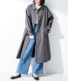 【サニーレーベル/Sonny Label / URBAN RESEARCH】のオーバーサイズステンカラーコート 人気、トレンドファッション・服の通販 founy(ファニー) ファッション Fashion レディースファッション WOMEN アウター Coat Outerwear コート Coats 2024年 2024 2024春夏・S/S Ss,Spring/Summer,2024 S/S・春夏 Ss・Spring/Summer おすすめ Recommend シンプル Simple スウェット Sweat バランス Balance 夏 Summer thumbnail チャコール|ID: prp329100004136791 ipo3291000000028901463