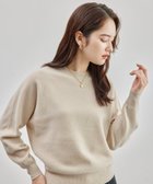 【ロペ/ROPE'】の【高評価】カシミヤブレンド ドルマンクルーネックニット 人気、トレンドファッション・服の通販 founy(ファニー) ファッション Fashion レディースファッション WOMEN トップス・カットソー Tops/Tshirt ニット Knit Tops カシミヤ Cashmere コンパクト Compact シンプル Simple 定番 Standard 人気 Popularity パープル Purple ポケット Pocket ラベンダー Lavender 冬 Winter おすすめ Recommend thumbnail ベージュ(27)|ID: prp329100004136826 ipo3291000000028321236