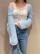 【スナイデル/SNIDEL】のフラッフィーボレロカーディガン フリルキャミ 人気、トレンドファッション・服の通販 founy(ファニー) 雑誌掲載アイテム Magazine Items ファッション雑誌 Fashion Magazines ノンノ non-no ヴィヴィ ViVi ファッション Fashion レディースファッション WOMEN トップス・カットソー Tops/Tshirt カーディガン Cardigans キャミソール / ノースリーブ No Sleeves 春 Spring 5月号 May Issue カットソー Cut And Sew カーディガン Cardigan キャミ Cami キャミソール Camisole 雑誌 Magazine タンク Tank デニム Denim トレンド Trend フィット Fit フリル Frills ボレロ Bolero リボン Ribbon おすすめ Recommend thumbnail LBLU[081]|ID: prp329100004136896 ipo3291000000028322004