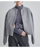 【ラナン/Ranan】のMTゴールド調ボタンニットカーデ 人気、トレンドファッション・服の通販 founy(ファニー) ファッション Fashion レディースファッション WOMEN トップス・カットソー Tops/Tshirt ニット Knit Tops 洗える Washable カーディガン Cardigan コンパクト Compact シンプル Simple ジャケット Jacket スラックス Slacks デニム Denim なめらか Smooth ボトム Bottom ポケット Pocket リブニット Rib Knit おすすめ Recommend エレガント 上品 Elegant ビジネス 仕事 通勤 Business thumbnail グレー|ID: prp329100004136931 ipo3291000000029418132