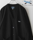 【コーエン/COEN】のPENNEYS(ぺニーズ)別注Vネックガーターニットカーディガン(WEB限定カラー) BLACK|ID: prp329100004137134 ipo3291000000028501460