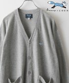 【コーエン/COEN】のPENNEYS(ぺニーズ)別注Vネックガーターニットカーディガン(WEB限定カラー) MD.GRAY|ID: prp329100004137134 ipo3291000000028501461