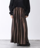 【ジーナシス/JEANASiS】のアソートグリッターフレアスカート 人気、トレンドファッション・服の通販 founy(ファニー) ファッション Fashion レディースファッション WOMEN スカート Skirt Aライン/フレアスカート Flared A-Line Skirts カットソー Cut And Sew ギャザー Gather フレア Flare プリント Print 無地 Plain Color thumbnail ブラウン|ID: prp329100004137210 ipo3291000000028743109