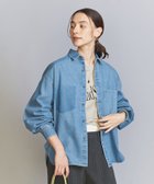 【ビューティ&ユース ユナイテッドアローズ/BEAUTY&YOUTH / UNITED ARROWS】の【WEB限定】ボリュームスリーブ デニムシャツ 人気、トレンドファッション・服の通販 founy(ファニー) ファッション Fashion レディースファッション WOMEN トップス・カットソー Tops/Tshirt シャツ/ブラウス Shirts/Blouses ボリュームスリーブ / フリル袖 Volume Sleeve 秋 Autumn/Fall 今季 This Season サテン Satin ジーンズ Jeans スラックス Slacks スリーブ Sleeve デニム Denim 定番 Standard バランス Balance ボトム Bottom ポケット Pocket 羽織 Haori マニッシュ Mannish ルーズ Loose おすすめ Recommend thumbnail COBALT|ID: prp329100004137214 ipo3291000000028328124