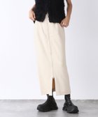 【ジーナシス/JEANASiS】のヌバックライクZIPナロースカート 人気、トレンドファッション・服の通販 founy(ファニー) ファッション Fashion レディースファッション WOMEN スカート Skirt バッグ Bag A/W・秋冬 Aw・Autumn/Winter・Fw・Fall-Winter シンプル Simple スエード Suede スリット Slit フロント Front 定番 Standard thumbnail オフホワイト|ID: prp329100004137587 ipo3291000000028889909