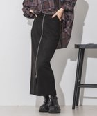 【ジーナシス/JEANASiS】のヌバックライクZIPナロースカート 人気、トレンドファッション・服の通販 founy(ファニー) ファッション Fashion レディースファッション WOMEN スカート Skirt バッグ Bag A/W・秋冬 Aw・Autumn/Winter・Fw・Fall-Winter シンプル Simple スエード Suede スリット Slit フロント Front 定番 Standard thumbnail ブラック|ID: prp329100004137587 ipo3291000000028889910