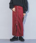 【ジーナシス/JEANASiS】のヌバックライクZIPナロースカート 人気、トレンドファッション・服の通販 founy(ファニー) ファッション Fashion レディースファッション WOMEN スカート Skirt バッグ Bag A/W・秋冬 Aw・Autumn/Winter・Fw・Fall-Winter シンプル Simple スエード Suede スリット Slit フロント Front 定番 Standard thumbnail ボルドー|ID: prp329100004137587 ipo3291000000028889912