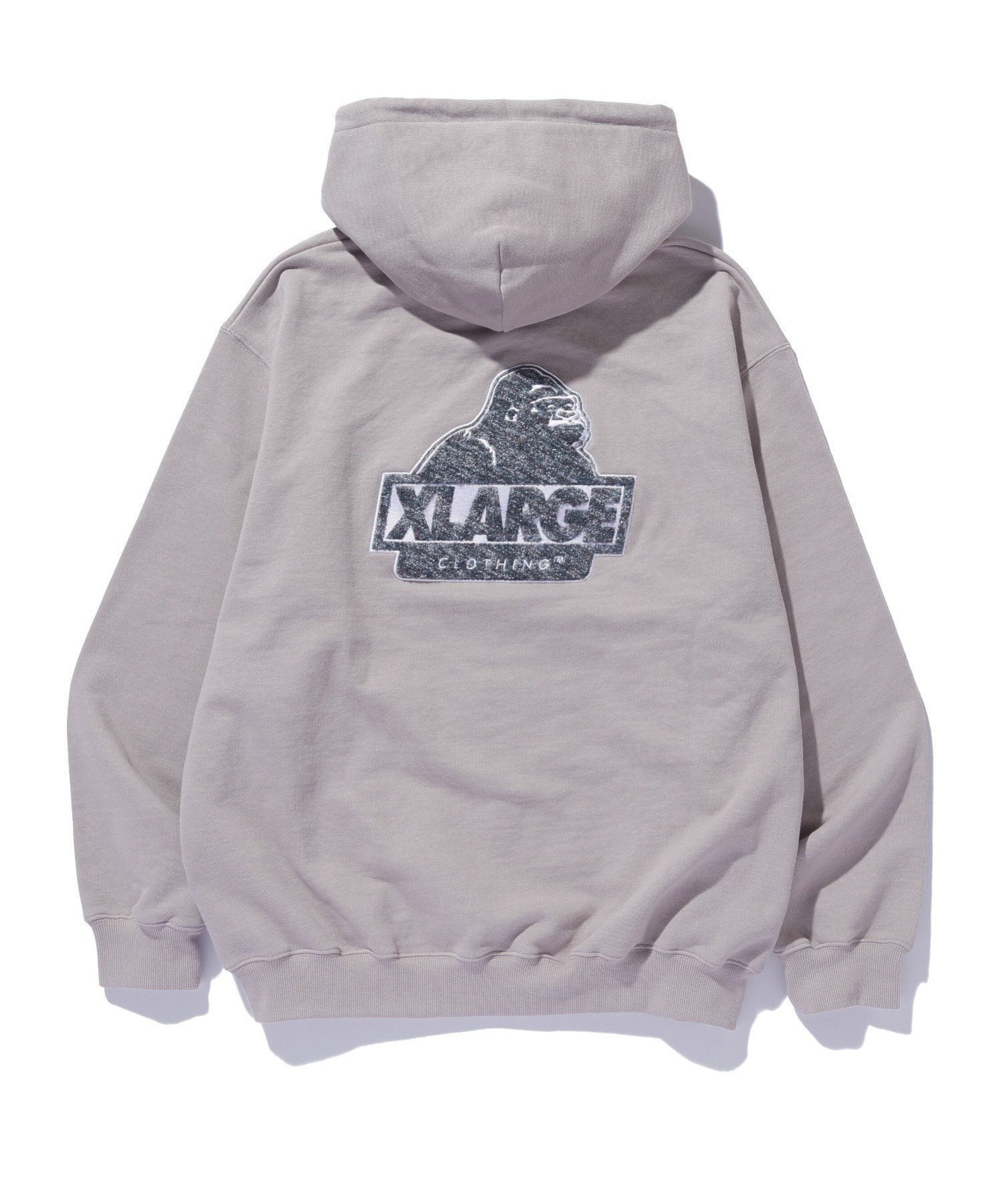 【エクストララージ/XLARGE / MEN】のCHENILLE SLANTED OG HOODED SWEATSHIRT インテリア・キッズ・メンズ・レディースファッション・服の通販 founy(ファニー) 　ファッション　Fashion　メンズファッション　MEN　トップス・カットソー　Tops/Tshirt/Men　パーカ　Sweats　シャツ　Shirts　シンプル　Simple　パーカー　Hoodie　フロント　Front　BEIGE|ID: prp329100004137615 ipo3291000000028771541