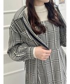 【その他のブランド/Other】の【コーデ要らず】チェック柄ブルゾン ワンピースSET 人気、トレンドファッション・服の通販 founy(ファニー) ファッション Fashion レディースファッション WOMEN アウター Coat Outerwear ブルゾン Blouson/Jackets インナー Inner 秋 Autumn/Fall ジップ Zip ジャケット Jacket セットアップ Set Up セパレート Separate チェック Check ブルゾン Blouson ポケット Pocket リネン Linen ロング Long おすすめ Recommend thumbnail 黒|ID: prp329100004137721 ipo3291000000028341259