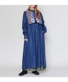 【その他のブランド/Other】の【チャイハネ】カヌムールワンピース 人気、トレンドファッション・服の通販 founy(ファニー) ファッション Fashion レディースファッション WOMEN ワンピース Dress シンプル Simple デニム Denim ベスト Vest thumbnail ブルー系1|ID: prp329100004137723 ipo3291000000028341268