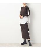 【デッサン/Dessin】の【セットアップ企画・洗える】シャツ付きニット スカート 人気、トレンドファッション・服の通販 founy(ファニー) ファッション Fashion レディースファッション WOMEN セットアップ Setup スカート Skirt ストレッチ Stretch セットアップ Set Up センター Center ボトム Bottom 洗える Washable thumbnail ブラウン|ID: prp329100004137726 ipo3291000000028341287