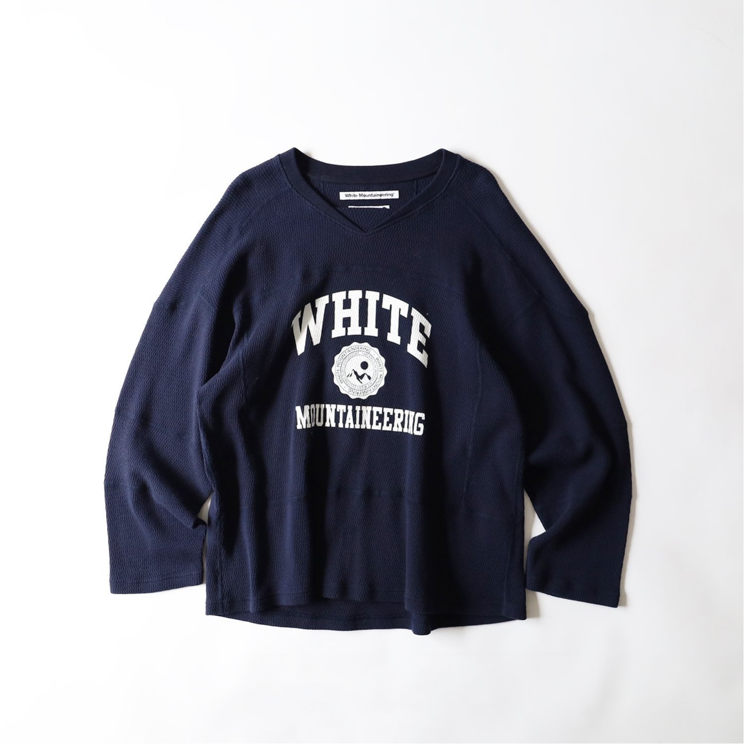 【ホワイト マウンテニアリング/White Mountaineering / MEN】のDRY THERMAL HOCKEY T-SHIRT インテリア・キッズ・メンズ・レディースファッション・服の通販 founy(ファニー) 　ファッション　Fashion　メンズファッション　MEN　2023年　2023　2023春夏・S/S　Ss,Spring/Summer,2023　S/S・春夏　Ss・Spring/Summer　サーマル　Thermal　フロント　Front　プリント　Print　夏　Summer　NAVY|ID: prp329100004137727 ipo3291000000028812330