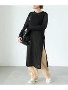 【テチチ/Te chichi】のシアーカットワンピース 人気、トレンドファッション・服の通販 founy(ファニー) ファッション Fashion レディースファッション WOMEN ワンピース Dress おすすめ Recommend シアー Sheer スリット Slit thumbnail ブラック|ID: prp329100004137737 ipo3291000000028341371