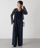 【ディスコート/Discoat】の【オケージョン】レースセットキャミサロペット 人気、トレンドファッション・服の通販 founy(ファニー) ファッション Fashion レディースファッション WOMEN トップス・カットソー Tops/Tshirt キャミソール / ノースリーブ No Sleeves ワンピース Dress サロペット Salopette インナー Inner オケージョン Occasion サロペット Overalls ポケット Pocket レース Race thumbnail ネイビー|ID: prp329100004137752 ipo3291000000028512221