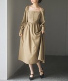 【セゾンドパピヨン/SAISON DE PAPILLON】のスクエアネックふんわりフレアワンピース 人気、トレンドファッション・服の通販 founy(ファニー) ファッション Fashion レディースファッション WOMEN ワンピース Dress ギャザー Gather ショート Short スクエア Square スリーブ Sleeve デコルテ Decolletage バランス Balance フレア Flare ミモレ Mimore エレガント 上品 Elegant thumbnail ブラウン|ID: prp329100004137761 ipo3291000000028498323