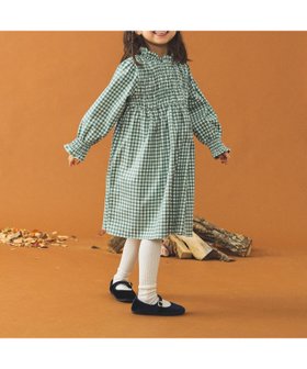 【ビーミングライフストアバイビームス/B:MING LIFE STORE by BEAMS / KIDS】の細畝コーデュロイ シャーリング ワンピース 2024FW(100~140cm) 人気、トレンドファッション・服の通販 founy(ファニー) ファッション Fashion キッズファッション KIDS ワンピース Dress/Kids おすすめ Recommend コーデュロイ Corduroy シャーリング Shirring デニム Denim フロント Front レギンス Leggings |ID:prp329100004137791