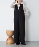 【その他のブランド/Other】のウールライクオールインワン 人気、トレンドファッション・服の通販 founy(ファニー) ファッション Fashion レディースファッション WOMEN ワンピース Dress オールインワン ワンピース All In One Dress おすすめ Recommend ポケット Pocket リブニット Rib Knit 楽ちん Easy thumbnail ブラック|ID: prp329100004137811 ipo3291000000028342076