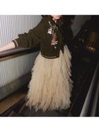 【リリーブラウン/Lily Brown】の【WEB限定カラー・00サイズあり】【LILY BROWN*KEITA MARUYAMA】ラッフルチュールドレス 人気、トレンドファッション・服の通販 founy(ファニー) ファッション Fashion レディースファッション WOMEN ワンピース Dress ドレス Party Dresses イエロー Yellow インナー Inner インナーキャミ Inner Cami エアリー Airy ヴィンテージ Vintage カッティング Cutting 今季 This Season シャーリング Shirring スペシャル Special チュール Tulle デニム Denim ドレス Dress 人気 Popularity バランス Balance フィット Fit おすすめ Recommend thumbnail YEL[032]|ID: prp329100004137817 ipo3291000000028342110