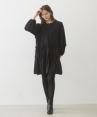 【ミルクフェド/MILKFED.】のTIERED DRESS 人気、トレンドファッション・服の通販 founy(ファニー) ファッション Fashion レディースファッション WOMEN ワンピース Dress ドレス Party Dresses おすすめ Recommend ガーリー Girly タイツ Tights ティアード Tiered デニム Denim ドレス Dress バランス Balance フリル Frills フロント Front ロング Long thumbnail BLACK|ID: prp329100004137830 ipo3291000000028342280