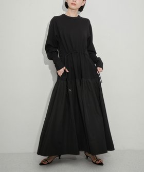 【アダム エ ロペ/ADAM ET ROPE'】の【サステナブル】タフタコンビワンピース 人気、トレンドファッション・服の通販 founy(ファニー) ファッション Fashion レディースファッション WOMEN ワンピース Dress 春 Spring ギャザー Gather シルバー Silver シンプル Simple ジャージ Jersey タフタ Taffeta フレア Flare ポケット Pocket ロング Long S/S・春夏 Ss・Spring/Summer 夏 Summer 2024年 2024 2024春夏・S/S Ss,Spring/Summer,2024 |ID:prp329100004137864