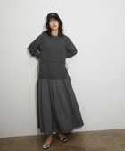 【アダム エ ロペ/ADAM ET ROPE'】の【サステナブル】タフタコンビワンピース 人気、トレンドファッション・服の通販 founy(ファニー) ファッション Fashion レディースファッション WOMEN ワンピース Dress 春 Spring ギャザー Gather シルバー Silver シンプル Simple ジャージ Jersey タフタ Taffeta フレア Flare ポケット Pocket ロング Long S/S・春夏 Ss・Spring/Summer 夏 Summer 2024年 2024 2024春夏・S/S Ss,Spring/Summer,2024 thumbnail チャコール(06)|ID: prp329100004137864 ipo3291000000028919860