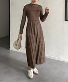 【ゼヴォン/Thevon】のハイネックビスチェ切替ニットワンピース 人気、トレンドファッション・服の通販 founy(ファニー) ファッション Fashion レディースファッション WOMEN ワンピース Dress ニットワンピース Knit Dresses 2024年 2024 2024-2025秋冬・A/W Aw/Autumn/Winter/Fw/Fall/2024-2025 ジャケット Jacket スニーカー Sneakers スリット Slit ダウン Down トレンド Trend ハイネック High Neck ビスチェ Bustier ブルゾン Blouson 冬 Winter 切替 Switching 定番 Standard 秋 Autumn/Fall thumbnail モカ|ID: prp329100004137883 ipo3291000000028342823