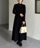 【ゼヴォン/Thevon】のハイネックビスチェ切替ニットワンピース 人気、トレンドファッション・服の通販 founy(ファニー) ファッション Fashion レディースファッション WOMEN ワンピース Dress ニットワンピース Knit Dresses 2024年 2024 2024-2025秋冬・A/W Aw/Autumn/Winter/Fw/Fall/2024-2025 ジャケット Jacket スニーカー Sneakers スリット Slit ダウン Down トレンド Trend ハイネック High Neck ビスチェ Bustier ブルゾン Blouson 冬 Winter 切替 Switching 定番 Standard 秋 Autumn/Fall thumbnail ブラック|ID: prp329100004137883 ipo3291000000028342825