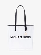 【マイケルコース/MICHAEL KORS】のTHE MICHAEL BAG クリア ビニール トート ラージ マイケルコース 人気、トレンドファッション・服の通販 founy(ファニー) ファッション Fashion レディースファッション WOMEN バッグ Bag コレクション Collection ラグジュアリー Luxury thumbnail BLACK|ID: prp329100004137939 ipo3291000000028343488