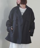 【アルシーヴ/archives】のミドルトレンチコート/ 人気、トレンドファッション・服の通販 founy(ファニー) ファッション Fashion レディースファッション WOMEN アウター Coat Outerwear コート Coats トレンチコート Trench Coats コンパクト Compact スリーブ Sleeve トレンド Trend フェミニン Feminine ボトム Bottom ミドル Middle 定番 Standard 春 Spring thumbnail NAVY|ID: prp329100004138014 ipo3291000000028344371