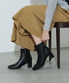 【ビームス ハート/BEAMS HEART】のまくり ヒール ショートブーツ 24AW 人気、トレンドファッション・服の通販 founy(ファニー) ファッション Fashion レディースファッション WOMEN 2024年 2024 2024-2025秋冬・A/W Aw/Autumn/Winter/Fw/Fall/2024-2025 エレガント 上品 Elegant ショート Short シンプル Simple ジップ Zip トレンド Trend フィット Fit フェイクレザー Faux Leather フォルム Form ワイド Wide thumbnail BLACK|ID: prp329100004138039 ipo3291000000028344681