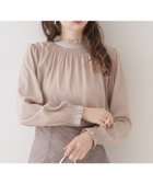 【クチュール ブローチ/Couture Brooch】の【名品通勤ブラウス】RTピケシャーリングブラウス 人気、トレンドファッション・服の通販 founy(ファニー) ファッション Fashion レディースファッション WOMEN トップス・カットソー Tops/Tshirt シャツ/ブラウス Shirts/Blouses おすすめ Recommend シャーリング Shirring エレガント 上品 Elegant 秋 Autumn/Fall ビジネス 仕事 通勤 Business thumbnail ライトピンク|ID: prp329100004138194 ipo3291000000028533180