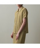 【ビューティ&ユース ユナイテッドアローズ/BEAUTY&YOUTH / UNITED ARROWS】のSteven Alan クレープ チェック ハーフスリーブ シャツ 人気、トレンドファッション・服の通販 founy(ファニー) ファッション Fashion レディースファッション WOMEN トップス・カットソー Tops/Tshirt シャツ/ブラウス Shirts/Blouses S/S・春夏 Ss・Spring/Summer おすすめ Recommend キャミソール Camisole スリーブ Sleeve セットアップ Set Up タンク Tank チェック Check ハーフ Half 夏 Summer 春 Spring thumbnail LIME|ID: prp329100004138279 ipo3291000000028347707