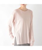 【グローバルワーク/GLOBAL WORK】のヘビロッTeeセミシアーT長袖/115474 人気、トレンドファッション・服の通販 founy(ファニー) ファッション Fashion レディースファッション WOMEN トップス・カットソー Tops/Tshirt インナー Inner カットソー Cut And Sew シアー Sheer スウェット Sweat ベーシック Basic 抗菌 Antibacterial 長袖 Long Sleeve thumbnail ペールピンク22|ID: prp329100004138340 ipo3291000000028534500